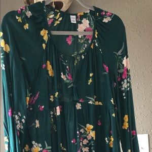 Long sleeve blouse